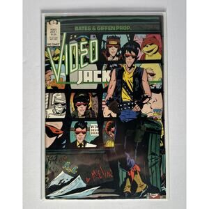 Video Jack Vol. 1 No. 1 ~September 1987 Epic/Marvel Comics 1st Printing